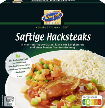 Wingert FOODS - Saftige Hacksteaks 460g